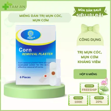 Miếng Dán Loại Bỏ Mụn Cóc Mụn Cơm KangDi Fobe - Giảm Mụn Hiệu Quả Chỉ 56k/hộp 6 Miếng 2