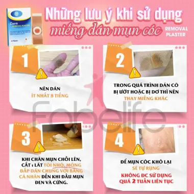 Miếng Dán Loại Bỏ Mụn Cóc Mụn Cơm KangDi Fobe - Giảm Mụn Hiệu Quả Chỉ 56k/hộp 6 Miếng 8