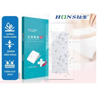 "Miếng Dán Y Tế HONS Chống Thấm Nước Sau Mổ - Vô Trùng, Hút Dịch Vết Thương, Giá Chỉ 68000đ" 12
