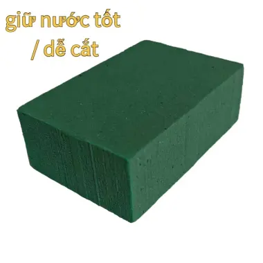 Miếng Xốp Cắm Hoa Tươi Giá Rẻ - Set 5 Miếng - Giữ Nước Tốt Cắm Hoa Chắc Đẹp Chỉ 140k Miếng Xốp Cắm Hoa Tươi Giá Rẻ - Set 5 Miếng - Giữ Nước Tốt Cắm Hoa Chắc Đẹp Chỉ 140k