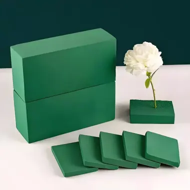 Miếng Xốp Cắm Hoa Tươi Giá Rẻ - Set 5 Miếng - Giữ Nước Tốt Cắm Hoa Chắc Đẹp Chỉ 140k