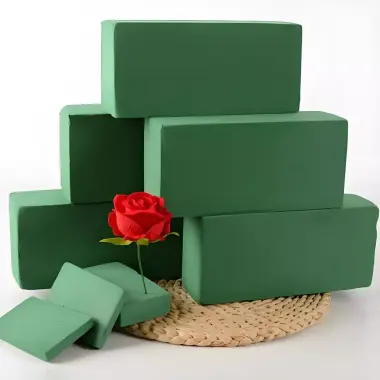 Miếng Xốp Cắm Hoa Tươi Giá Rẻ - Set 5 Miếng - Giữ Nước Tốt Cắm Hoa Chắc Đẹp Chỉ 140k