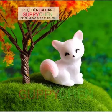 Mô Hình Hồ Ly Mini Trang Trí Tiểu Cảnh Hồ Cá Terarium Giá Cực Sốt 5100k Thay 6477k 5