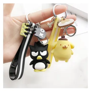 Móc Khóa Kuromi Dễ Thương - Giá Cực Sâu 31k Thay vì 39k - Móc Khóa Hoạt Hình Cute 9