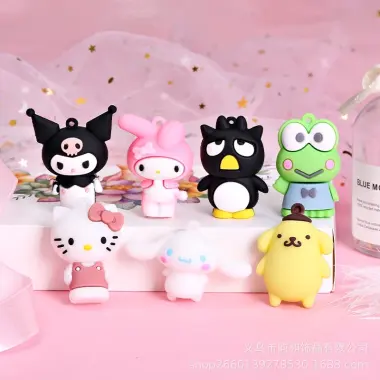 Móc Khóa Kuromi Dễ Thương - Giá Cực Sâu 31k Thay vì 39k - Móc Khóa Hoạt Hình Cute 10
