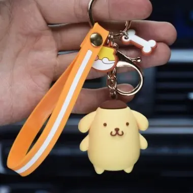 Móc Khóa Kuromi Dễ Thương - Giá Cực Sâu 31k Thay vì 39k - Móc Khóa Hoạt Hình Cute 14