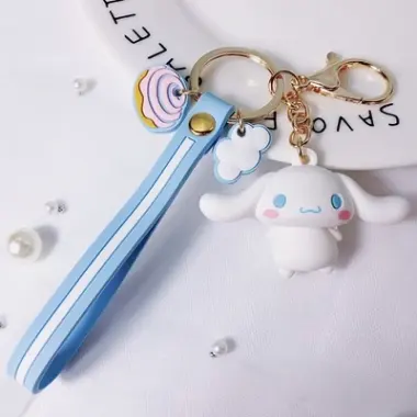 Móc Khóa Kuromi Dễ Thương - Giá Cực Sâu 31k Thay vì 39k - Móc Khóa Hoạt Hình Cute 17