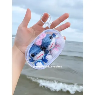 Móc khóa len handmade Tralalero Tralalala giảm 20% chỉ 63000đ 9 Móc khóa len handmade Tralalero Tralalala giảm 20% chỉ 63000đ 9