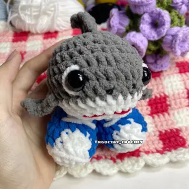 Móc khóa len handmade Tralalero Tralalala giảm 20% chỉ 63000đ 15 Móc khóa len handmade Tralalero Tralalala giảm 20% chỉ 63000đ 15