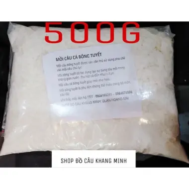 Mồi Câu Cá Bông Tuyết Giảm Giá - Chỉ 50.000đ Thay 63.000đ - Mua Ngay! 5 Mồi Câu Cá Bông Tuyết Giảm Giá - Chỉ 50.000đ Thay 63.000đ - Mua Ngay! 5