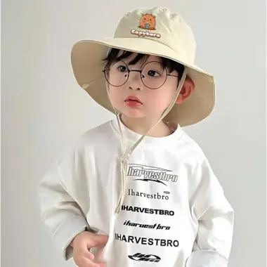 Mũ Bucket Cao Bồi Cho Bé 5-11 Tuổi Kaki Thoáng Mát Phong Cách Hàn Quốc - Giảm 27% còn 57k 6
