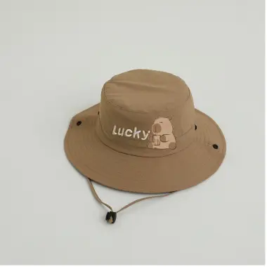 Mũ Bucket Cao Bồi Cho Bé 5-11 Tuổi Kaki Thoáng Mát Phong Cách Hàn Quốc - Giảm 27% còn 57k 42