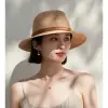 Mũ Cói Panama Đi Biển Chống Nắng Vành Rộng Dây Nịt Vintage Giá Cực Sốc 49K 4