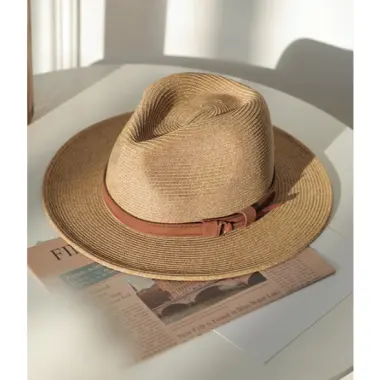 Mũ Cói Panama Đi Biển Chống Nắng Vành Rộng Dây Nịt Vintage Giá Cực Sốc 49K