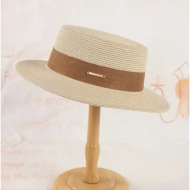 Mũ Cói Panama Đi Biển Chống Nắng Vành Rộng Dây Nịt Vintage Giá Cực Sốc 49K 43 Mũ Cói Panama Đi Biển Chống Nắng Vành Rộng Dây Nịt Vintage Giá Cực Sốc 49K 43