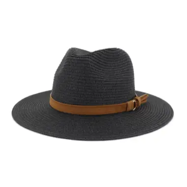 Mũ Cói Panama Đi Biển Chống Nắng Vành Rộng Dây Nịt Vintage Giá Cực Sốc 49K