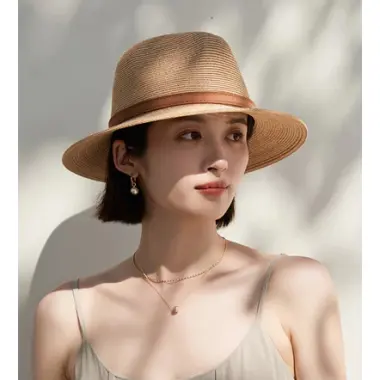 Mũ Cói Panama Đi Biển Chống Nắng Vành Rộng Dây Nịt Vintage Giá Cực Sốc 49K 53 Mũ Cói Panama Đi Biển Chống Nắng Vành Rộng Dây Nịt Vintage Giá Cực Sốc 49K 53