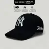 Mũ Nón Lưỡi Trai MLB NY Thêu Chữ Đen Trắng Nam Nữ Giảm 129k 5