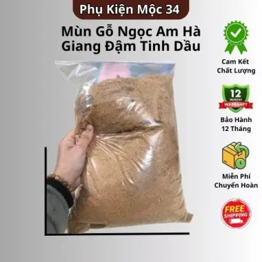 Mùn Gỗ Ngọc Am Đỏ Hà Giang Sạch 100% - Xông Nhà Đuổi Muỗi, Thanh Thải Không Gian 2 Mùn Gỗ Ngọc Am Đỏ Hà Giang Sạch 100% - Xông Nhà Đuổi Muỗi, Thanh Thải Không Gian 2