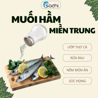 Muối Hầm Biển Tự Nhiên Miền Trung Không Tẩy Trắng, Iod - Giảm Giá Còn 18.999đ 5