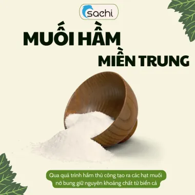 Muối Hầm Biển Tự Nhiên Miền Trung Không Tẩy Trắng, Iod - Giảm Giá Còn 18.999đ 6