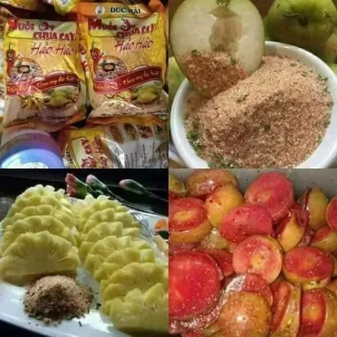 Muối Hảo Hảo Chấm Hoa Quả Hương Vị Tuổi Thơ Đức Hải 500gr Giá Chỉ 29.500đ