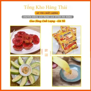 Muối Hảo Hảo Chấm Hoa Quả Hương Vị Tuổi Thơ Đức Hải 500gr Giá Chỉ 29.500đ