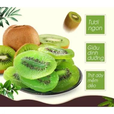 Mứt Kiwi Xanh Sấy Dẻo Thanh Nhẹ VitaFruit - Giảm Giá Còn 25k, Tiện Lợi Tự Nhiên
