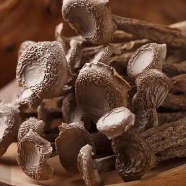 Nấm Lộc Nhung 500g Khô (Nấm Nhung Hươu) Hàng Chuẩn Loại 1, Không Vụn Nguyên Thân Dài, Đẹp - Treesy Thảo Mộc