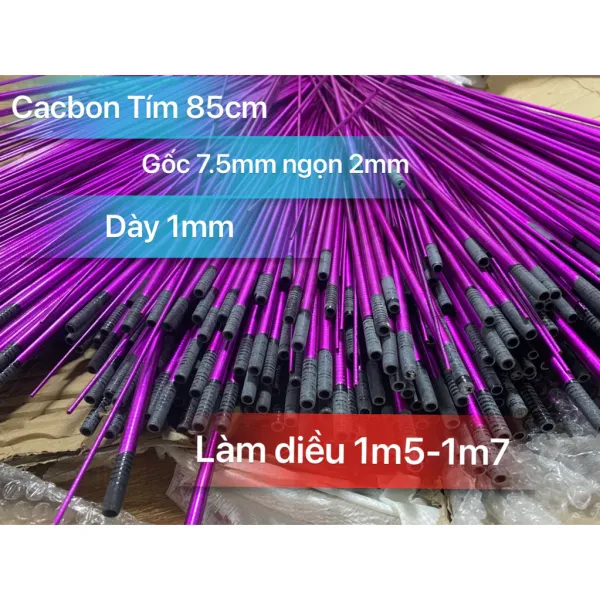 Trải nghiệm bay diều carbon tím 85 cm‑1,4 m: Đánh giá thực tế sau 5 buổi chơi
