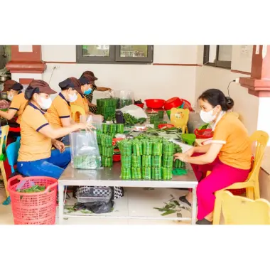 Nem Chua Hậu Len Thanh Hoá Truyền Thống - Đặc Sản 50 Cái Giá Rẻ 136000đ 3