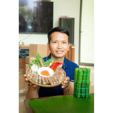 Nem Chua Hậu Len Thanh Hoá Truyền Thống - Đặc Sản 50 Cái Giá Rẻ 136000đ 5