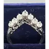 Nhẫn đá kim cương CZ vương miện giá chỉ 129k - Giảm từ 159960đ - Đá CZ cao cấp 2