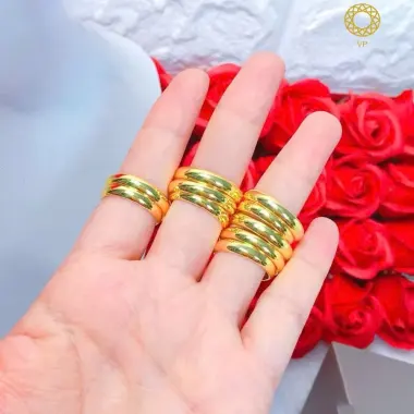 Nhẫn vàng trơn 9999 nửa chỉ, 1,2,5 chỉ - Giảm 21080 còn 17000, Sang Trọng, Đẳng Cấp 8 Nhẫn vàng trơn 9999 nửa chỉ, 1,2,5 chỉ - Giảm 21080 còn 17000, Sang Trọng, Đẳng Cấp 8