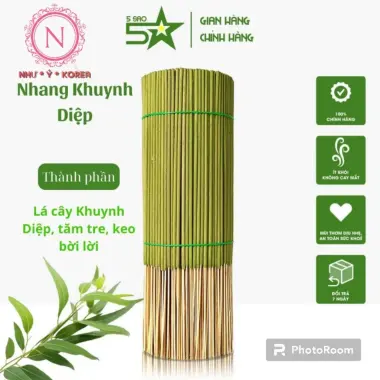 Nhang Sạch 5 Sao Hương Khuynh Diệp Quế Trầm Bắc 100% Thảo Mộc Thư Giãn 45000Đ 2