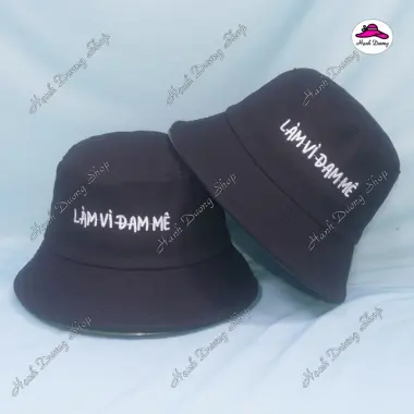 Nón Bucket Đam Mê - Phụ Kiện Thời Trang Giá 29k! Làm Vì Đam Mê Cho Nam Nữ 2