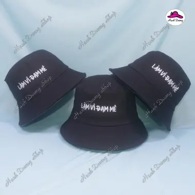 Nón Bucket Đam Mê - Phụ Kiện Thời Trang Giá 29k! Làm Vì Đam Mê Cho Nam Nữ 4