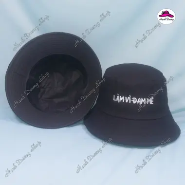 Nón Bucket Đam Mê - Phụ Kiện Thời Trang Giá 29k! Làm Vì Đam Mê Cho Nam Nữ 6
