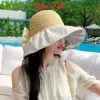 Nón Nữ Đi Biển Gấp Gọn - M04 Giá Rẻ 15.000đ Nhiều Màu Thời Trang Du Lịch Hở Đỉnh Vành Rộng 6