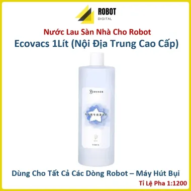Nước Lau Sàn Robot Giá Rẻ Cho Ecovacs Xiaomi Dreame Roporock - 185k/Litre 4 Nước Lau Sàn Robot Giá Rẻ Cho Ecovacs Xiaomi Dreame Roporock - 185k/Litre 4