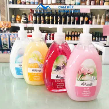 Nước Rửa Tay Alpi Fresh Đức 500ml - Làm Sạch, Dưỡng Ẩm, Không Khô Da, Giá 59K 3 Nước Rửa Tay Alpi Fresh Đức 500ml - Làm Sạch, Dưỡng Ẩm, Không Khô Da, Giá 59K 3