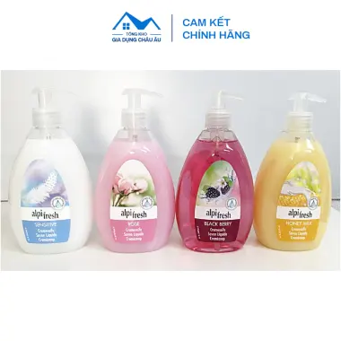 Nước Rửa Tay Alpi Fresh Đức 500ml - Làm Sạch, Dưỡng Ẩm, Không Khô Da, Giá 59K 7 Nước Rửa Tay Alpi Fresh Đức 500ml - Làm Sạch, Dưỡng Ẩm, Không Khô Da, Giá 59K 7