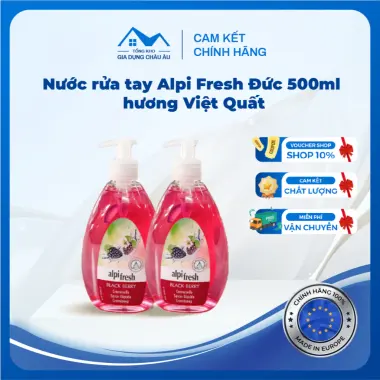 Nước Rửa Tay Alpi Fresh Đức 500ml - Làm Sạch, Dưỡng Ẩm, Không Khô Da, Giá 59K 11 Nước Rửa Tay Alpi Fresh Đức 500ml - Làm Sạch, Dưỡng Ẩm, Không Khô Da, Giá 59K 11