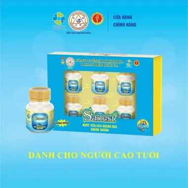 Nước Yến Sào Khánh Hòa Sanest Cho Người Cao Tuổi 70ml - Giảm Giá Cực Sốc Chỉ 255.000 Đồng 3
