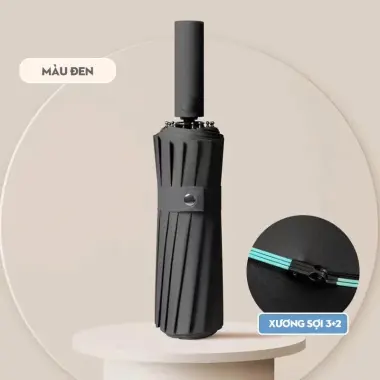Ô Che Mưa - Ô Dù Che Nắng Tự Động 12 Cánh Thép Cứng Giá Rẻ 61500đ 9