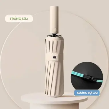 Ô Che Mưa - Ô Dù Che Nắng Tự Động 12 Cánh Thép Cứng Giá Rẻ 61500đ 10