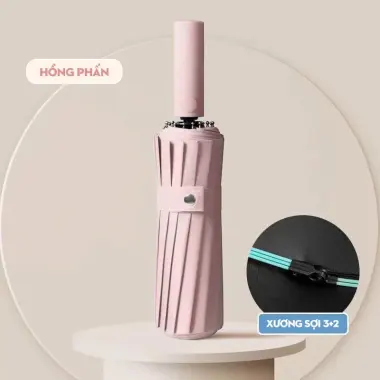 Ô Che Mưa - Ô Dù Che Nắng Tự Động 12 Cánh Thép Cứng Giá Rẻ 61500đ 17