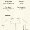 Ô Che Mưa Phản Quang Tự Động - Nhẹ Gọn, An Toàn, Giá Chỉ 295k 11