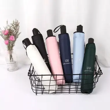 Ô Che Nắng Mưa Gấp Gọn Chống Tia UV - Tay Cầm Cao Cấp - Giảm 22% còn 49.000đ 3