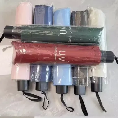 Ô Che Nắng Mưa Gấp Gọn Chống Tia UV - Tay Cầm Cao Cấp - Giảm 22% còn 49.000đ 4